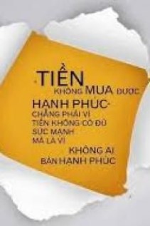 Hạnh Phúc Không Mua Được Tiền